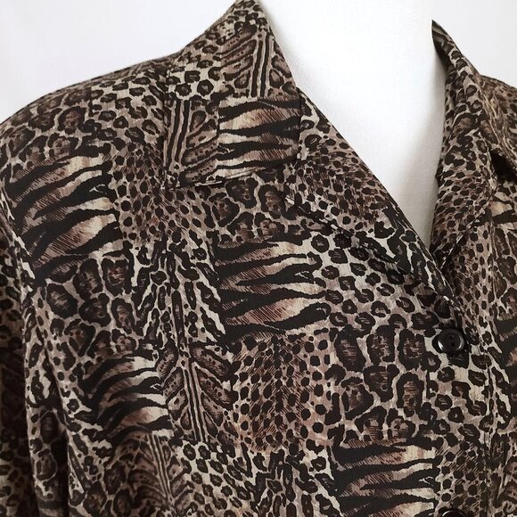 Vintage DonnKenny Women's Blouse - Picture 1 of 3